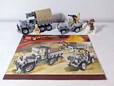 LEGO 7622 Indiana Jones Race for the Stolen Treasure complete set + instructions