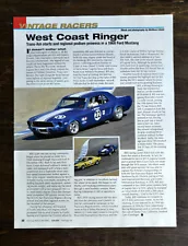 1968 Ford Mustang Full Page Original Color Article