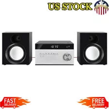 Stereo Shelf Home Music Systems W/ Bluetooth Wireless Speakers Electronics New