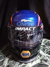 NHRA Ron Capps NAPA Impact Full Helmet Funny Car NITRO Rare DRAG RACING Signed