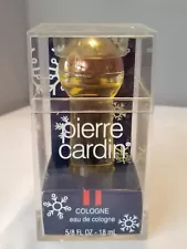 PIERRE CARDIN COLOGNE FOR MEN 5/8 FL OZ FULL IN HARD PLASTIC BOX sale