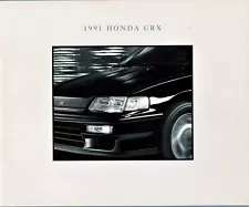 1991 Honda CRX CRX HF CRX Si Dealer Sales Brochure