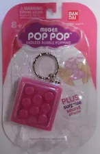 PINK MUGEN POP POP ENDLESS BUBBLE POPPING PUCHIPUCHI PUCHI BUBBLE WRAP KEYCHAIN