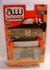 1973 '73 CHEVY CHEYENNE STEPSIDE TRUCK FLAT BLACK MIJO AUTO WORLD DIECAST 2019