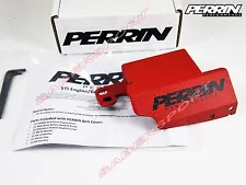 Perrin Red Aluminum Boost Control Solenoid Cover for 2008-2021 Subaru STI