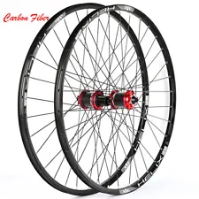 Carbon Fiber MTB Bicycle Wheelset Off-Road Competition 26/27.5/29inch 32H 8~12S