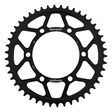 Supersprox Rear Steel Sprocket Black 46T For Kawasaki Ninja 600 85-87