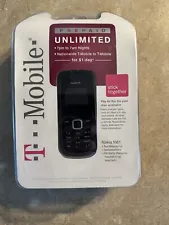 Nokia 1661 (T-Mobile) Cell Phone Gray Pre Paid Unlimited Open Box (used)