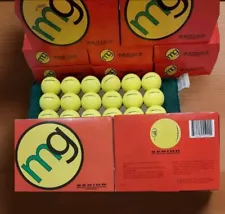 2024 - Two Dozen (24) New Yellow MG Senior Golf Balls