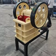 150*250 jaw crusher with 5.5kw motor and frame