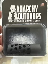 Anarchy Outdoors Titanium Muzzle Brake 6.5 Cal 5/8x24