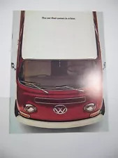 Automobile Car Sale Brochure Volkswagen Station Wagon 7 Seater 1970