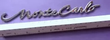 2000-2001-2002-2003-2004-2005-2006-2007 Chevrolet Monte Carlo Trunk Lid Emblem (For: 2004 Chevrolet Monte Carlo SS)