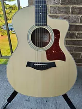 Taylor 214CE L Layered Koa Back & Sides Acoustic Electric Guitar With Case