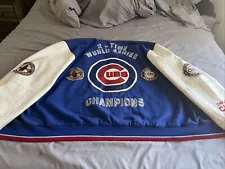 Chicago Cubs Jacket Size XXL2016 World Series Champion Jacket 22x29