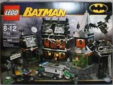 New Listing-SEALED- 2006 -BATMAN- LEGO ARKHAM ASYLUM 7785 DC Comics Building Toy Set