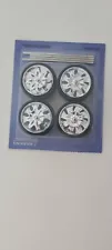 Sealed Chrome Spinner Rims & Wheel Set Car for Repairing 1/24 scale