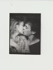 VINTAGE PHOTO BOOTH - YOUNG ATTRACTIVE, AFFECTIONATE COUPLE, KISSING