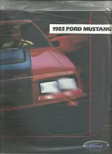 Original 1983 Ford Mustang and Mustang GT dealer sales brochure