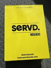 SERVD His & Hers: The Hilarious Real-Life Couples Card Game for Adults