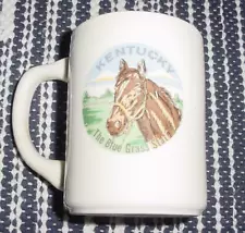 Vintage Kentucky Blue Grass State Souvenir Coffee Cup Mug TX Estate Sale