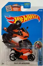 2016 ð¥ HOT WHEELS ð DUCATI 1199 SUPERLEGGERA 1/5 HW MOTO # 131/250 ORANGE