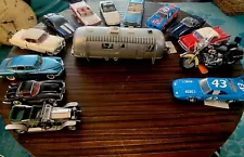 No Reserve! Lot Of Franklin Mint Die Cast Cars / Collectibles 15 Pieces Total