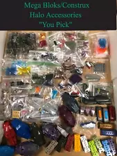 HALO MEGA BLOKS CONSTRUX Accessories & Replacement parts "YOU PICK/CHOOSE"