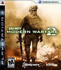 Call of Duty Modern Warfare 2 Playstation 3 Disc W/ Flawed Case/Manual