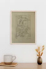 Pablo Picasso, Original Print Hand Signed Litho with COA & Appraisal of $3,500