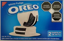 NEW Nabisco Oreo White Fudge Chocolate Sandwich Flavored Cookies