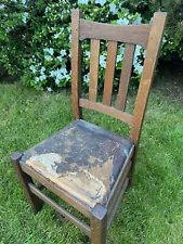 Early 1900s L&JG Stickley Mission Oak Chair