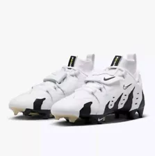 Pre-Sell Size 11.5 - Nike Vapor Edge 360 DT Diamond Turf FB Cleats White Black