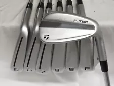 Used TaylorMade P790 Iron Set 5-AW Project X IO 5.5 Regular Flex Steel 5-gw