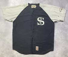 Vintage 1919 Chicago White Sox Jersey Mirage First String Cooperstown Size XL