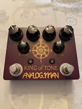 Analogman King of Tone KOT V4 Guitar Effects Pedal New in Box