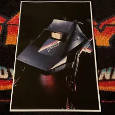 ð ‘84 YAMAHA Vmax Snowmobile Poster  vintage sled v-max 540