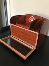 Te-Amo 3 Drawer Cigar Humidor Cabinet