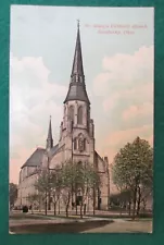 Estate Sale ~ Vintage Postcard - St. Mary's Catholic Church, Sandusky, Ohio