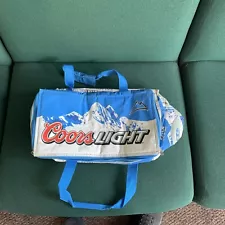 VINTAGE Coors Light Beer Cooler Soft-Sided 36 Can CIRCA 2006