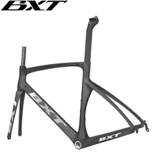 Full Carbon Ultralight bike frame 700C x 25C Di2 bicycle frameset fork seatpost