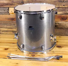 Ludwig Backbeat 16x16" Floor Tom Metallic Silver Sparkle