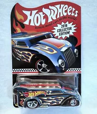 Hot Wheels Drag Dairy 2016 Collector Edition Real Riders Blue For Sale