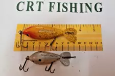 LOT OF 2 WHOPPER STOPPER CRANKBAIT FISHING LURES