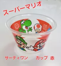 Super Mario Thirty One Ice Cream Cup Red Not for sale Limited time Valuable Ho