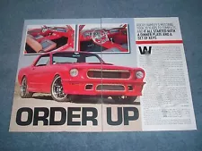 1964 1/2 Mustang Coupe ProTouring Article "Order Up"