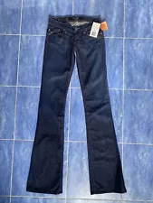 New $218 Rock&Republic Kasandra Y2K Vintage Low Rise Bootcut Jeans Outlandish 23