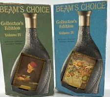 Jim Beam's Choice Liquor Bottle Vintage Collectors Edition Vol IV Manet Cezanne