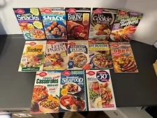 Lot of 13 - Betty Crocker Recipe Cookbooks old/vintage