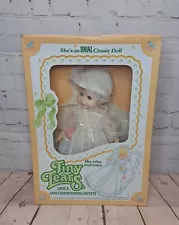 Ideal Tiny Tears Doll and Christening Outfit Rare Vintage Never Out Of Box!